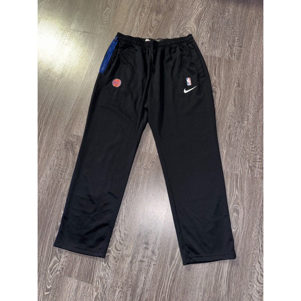 Nike NBA New York Knicks Team Issue PE Pregame Warm-Up Pants Men's 2XL-Tall RARE